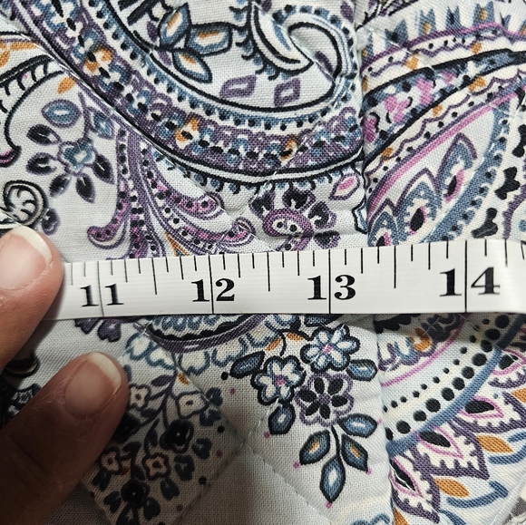 Vera Bradley Soft Sky Paisley Grand Tote Bag - Picture 9 of 13